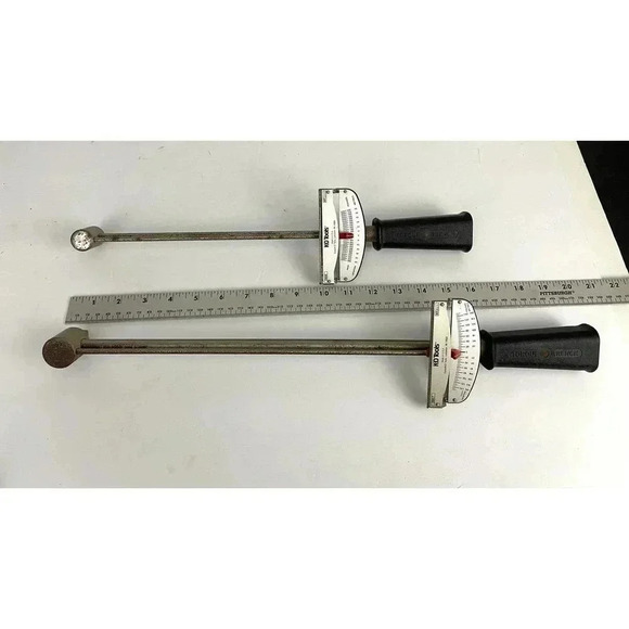VTG K-D Tools Manual Torque Wrench K-D No. 2956 2957 LOT of 2 - Picture 6 of 9